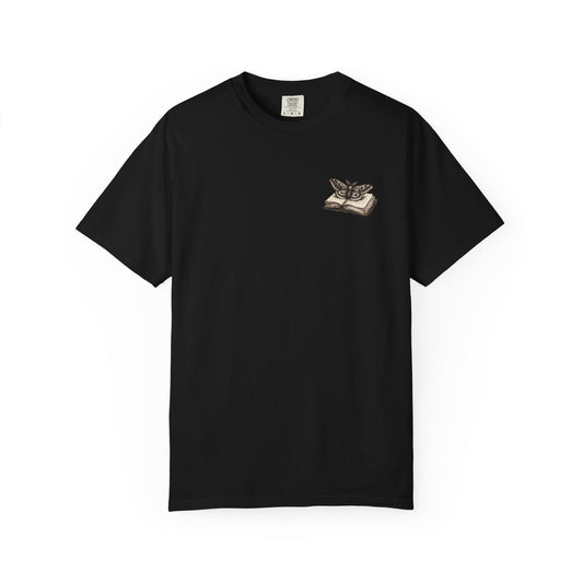 Moth & Book Tee